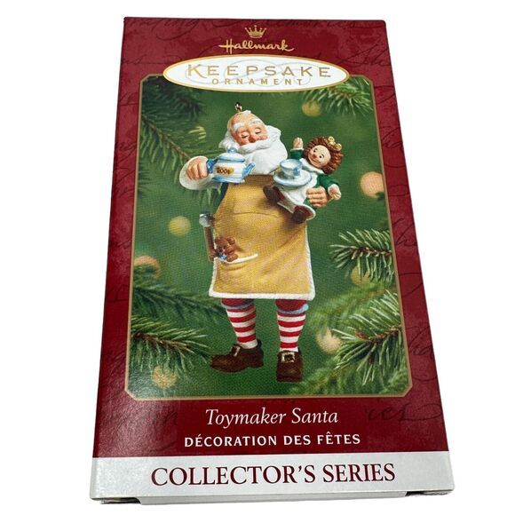 Vintage Hallmark Keepsake Ornament Lot 4 Santa Maria Claus Christmas Tree Mice - Picture 4 of 10